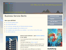 Tablet Screenshot of bureau-service-berlin.de